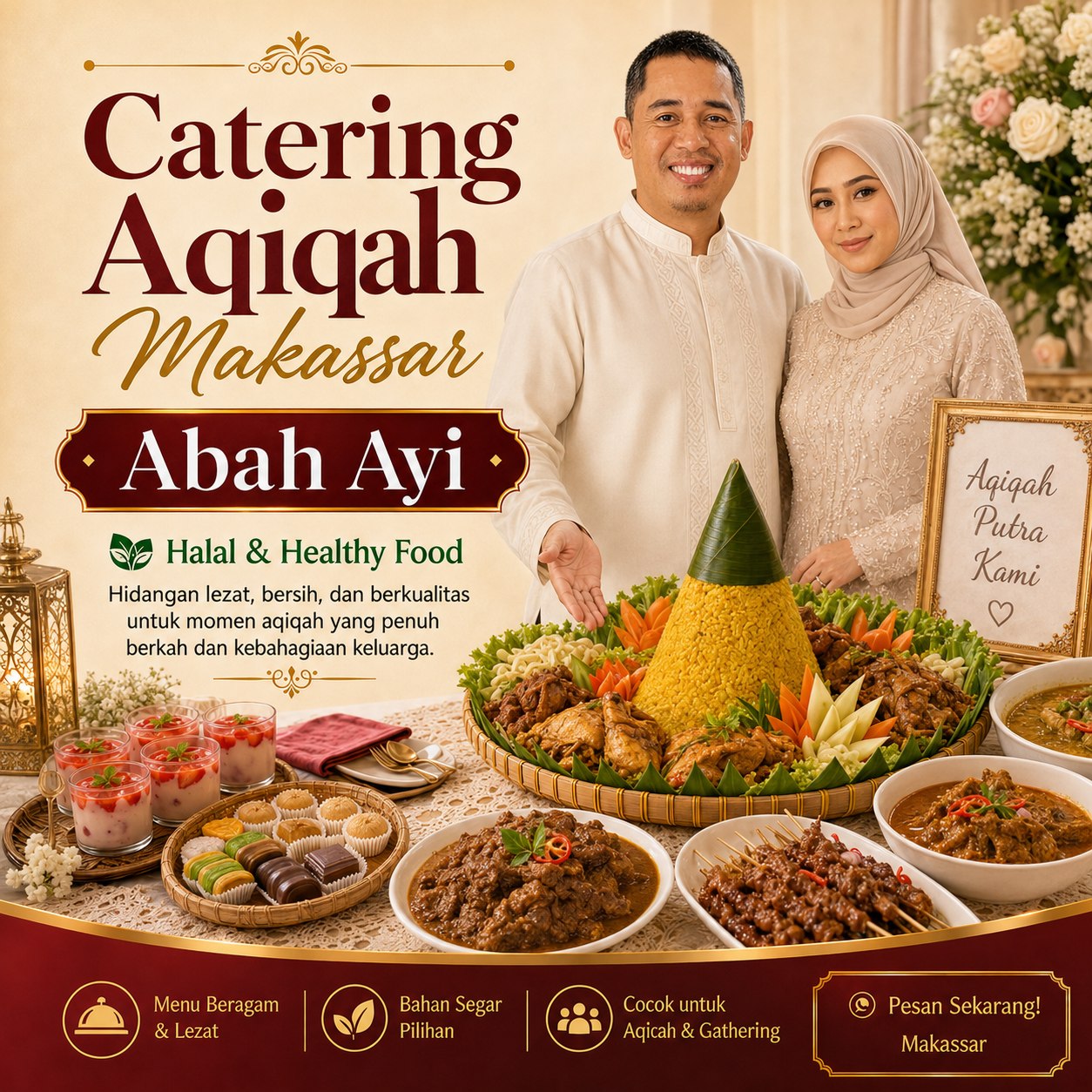 Catering Aqiqah Makassar Abah Ayi