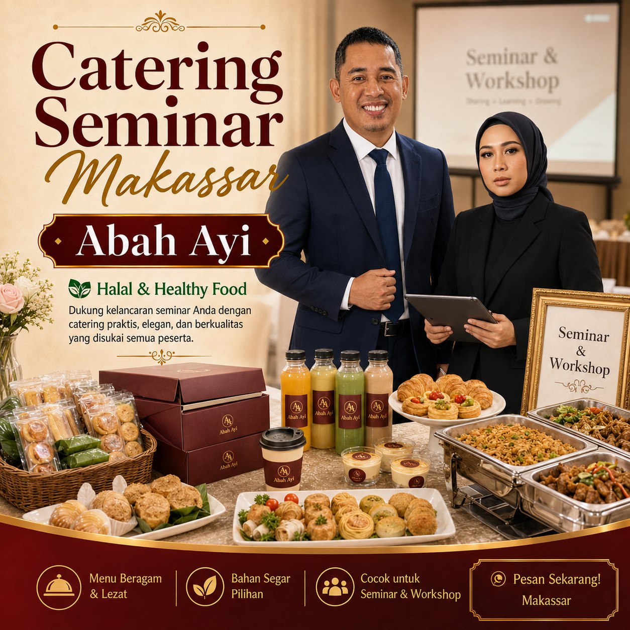 Catering Seminar Makassar Abah Ayi