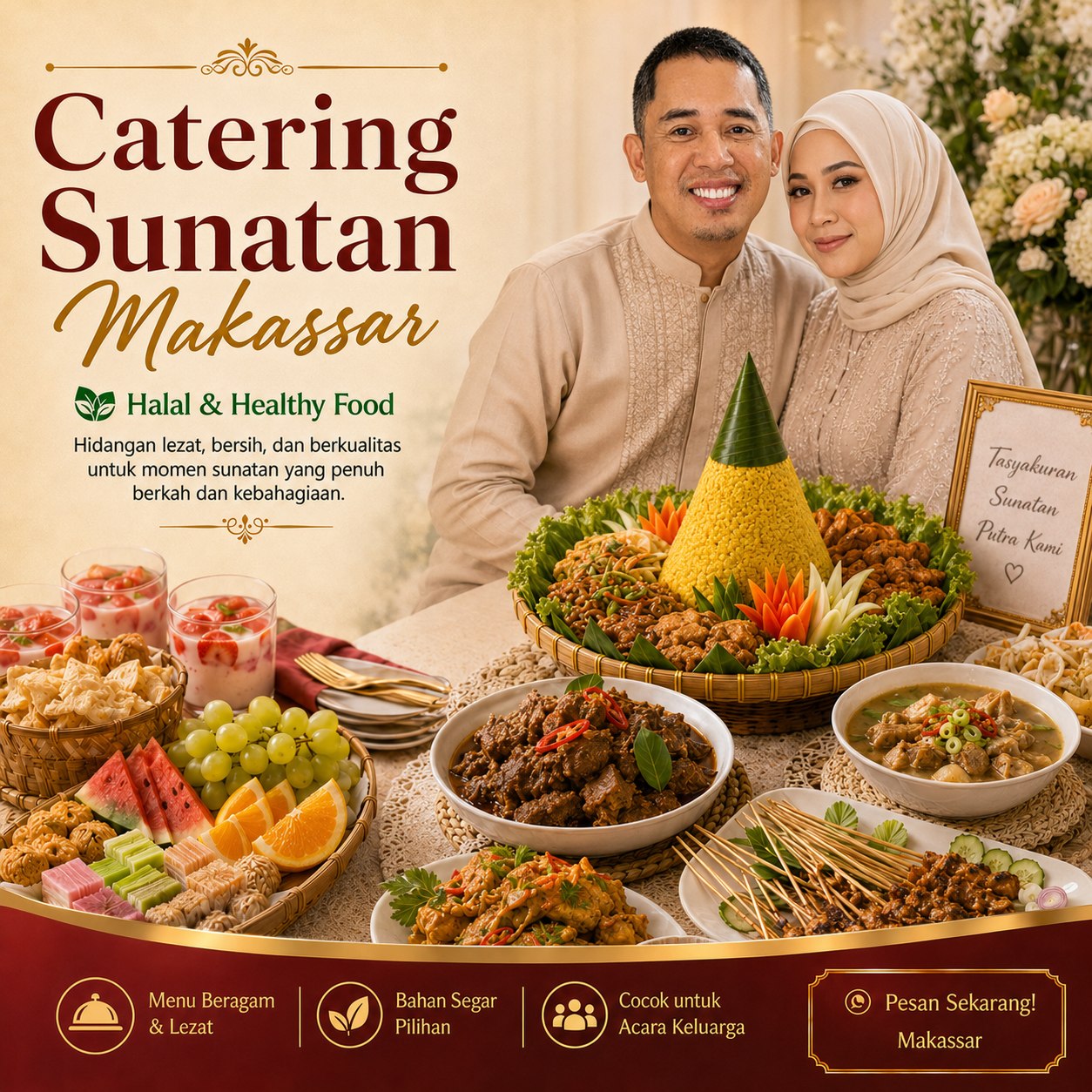 Catering sunatan Makassar Abah Ayi