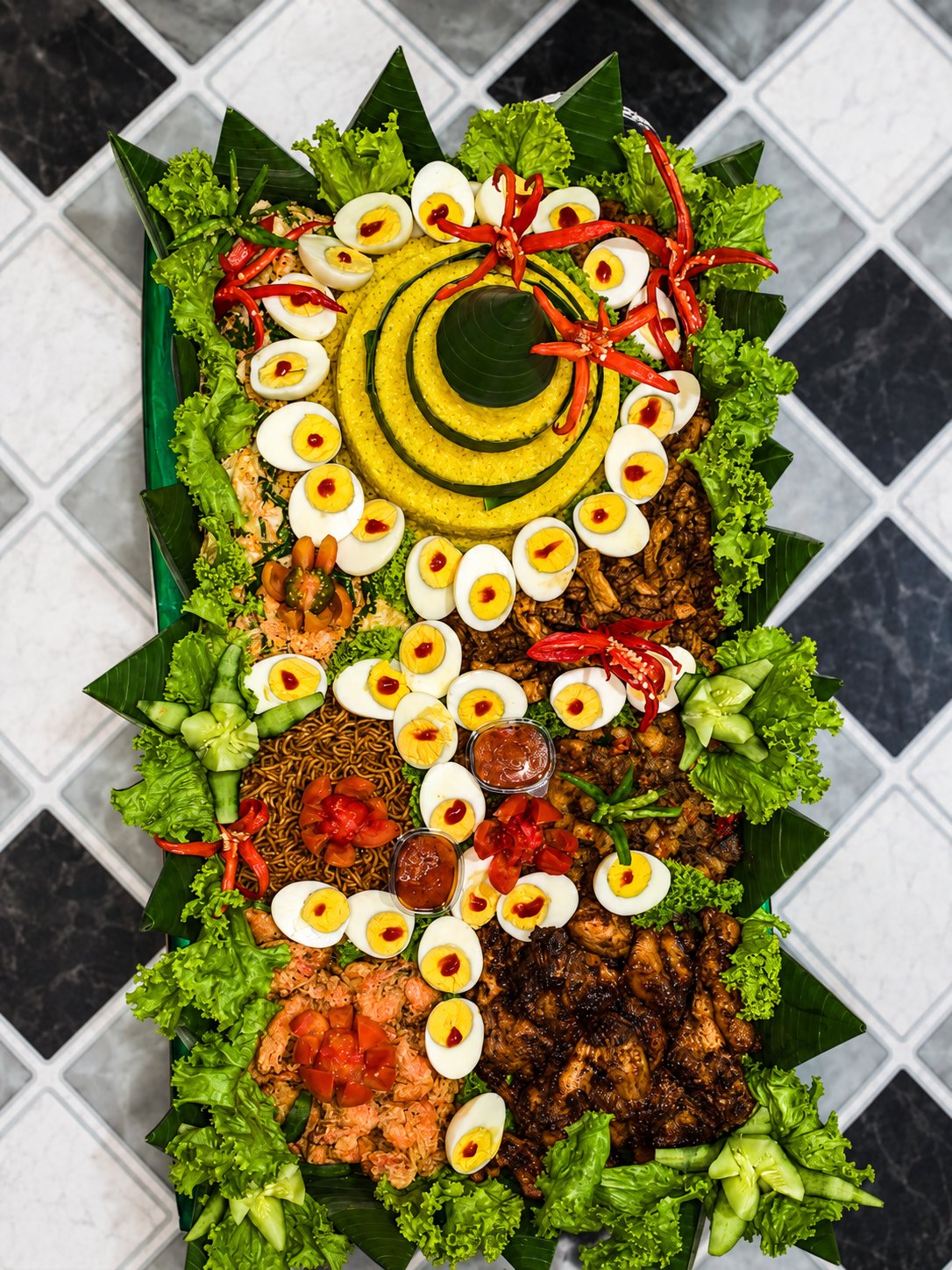 Nasi tumpeng Abah Ayi